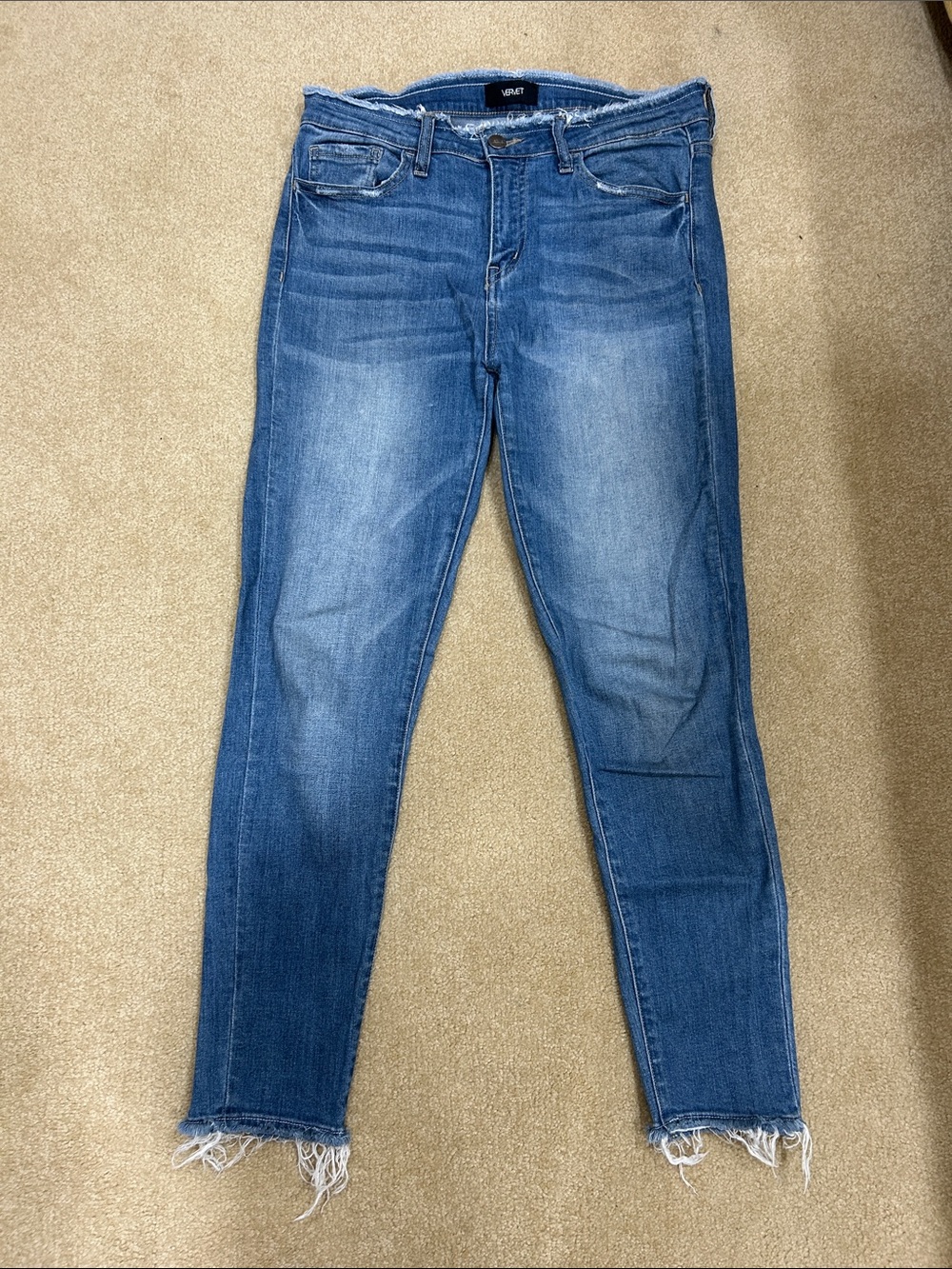 VERVET BY FLYING MONKEY Distressed Skinny Jeans - Blue in great condition